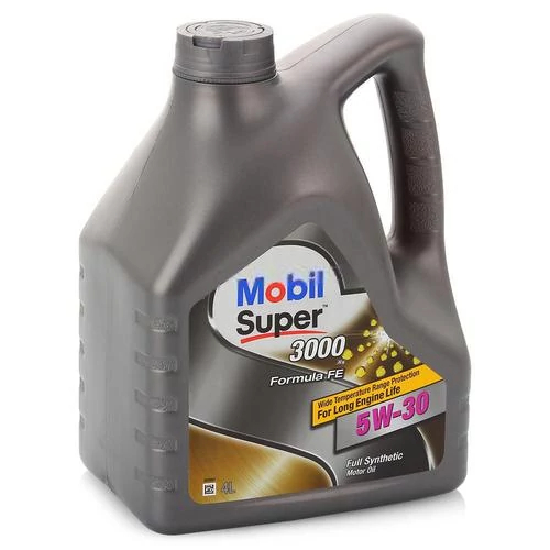 Моторна олива, Super 3000 X1 Formula FE 5W-30 4л, Mobil SUP3000FE5W304