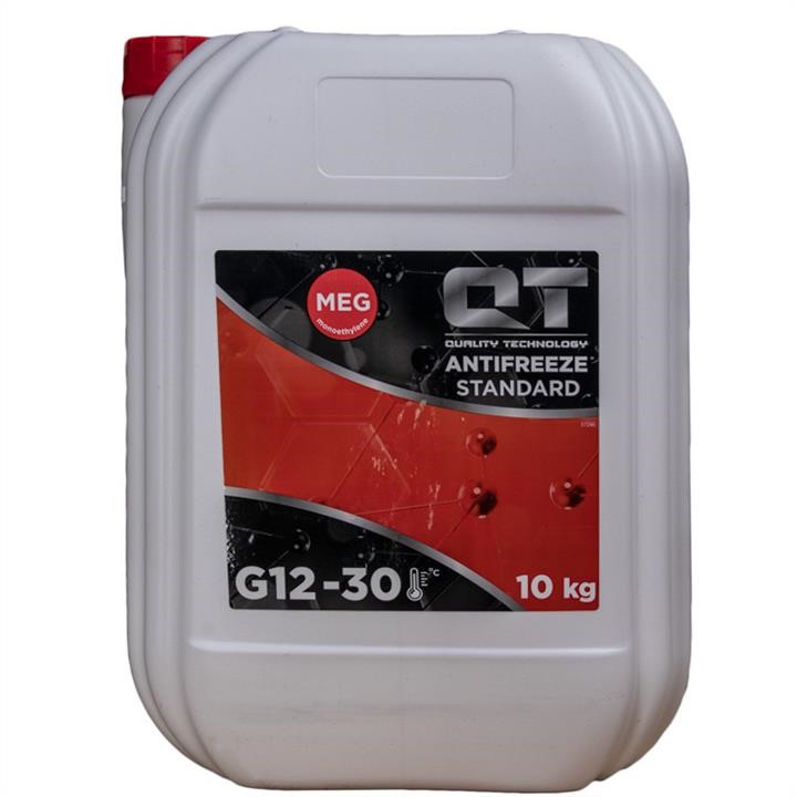 Антифриз qt meg standard -30 g12 червоний 10кг, STANDARD -30 G12 червоний 10кг, Qt-Oil QT5513010