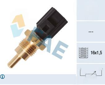 Датчик, температура охолоджувальної рідини, Fae 33311