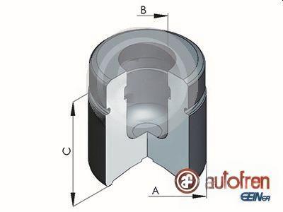 Поршень, гальмівний супорт, Autofren D0-25224