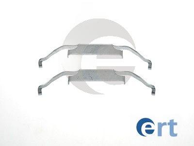 Комплект приладдя, накладка дискового гальма, Ert 420079