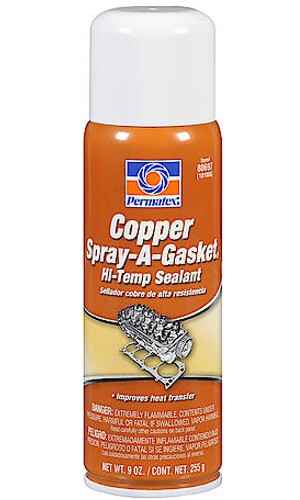 Permatex copper spray-a-gasket® hi-temp sealant 270ml. мідний спрей-прокладка (12шт./уп.), Permatex 80697