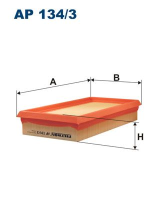 Повітряний фільтр, Filtron AP134/3