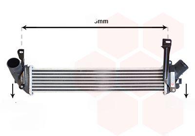 Охолоджувач наддувального повітря, Van Wezel 43004346