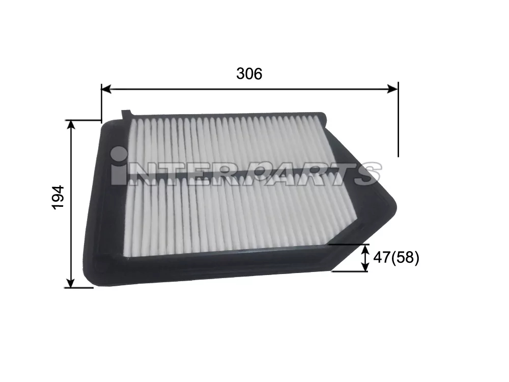 Фильтр воздушный, Interparts IPA-4013