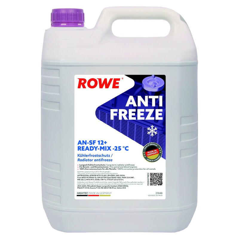 Антифриз, 5л, Rowe 21048-0050-99