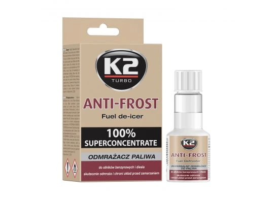 Засіб для усунення обмерзання, TURBO ANTI-FROST 50ML, K2 T313