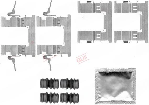 Комплект приладдя, накладка дискового гальма, Quick Brake 109-1842