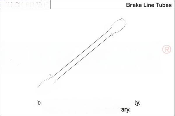 Гальмівний трубопровід, Quick Brake CU2400AA