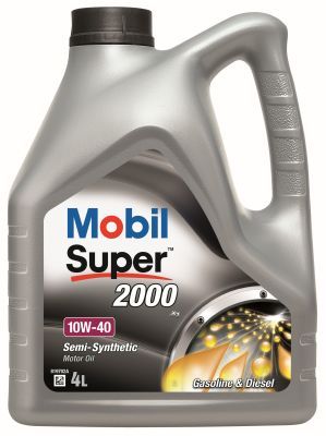 Моторна олива, SUPER 2000 X1 10W-40 4L MOBIL масло, Mobil 150865