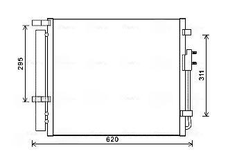 Конденсатор, система кондиціонування повітря, Ava HY5343D