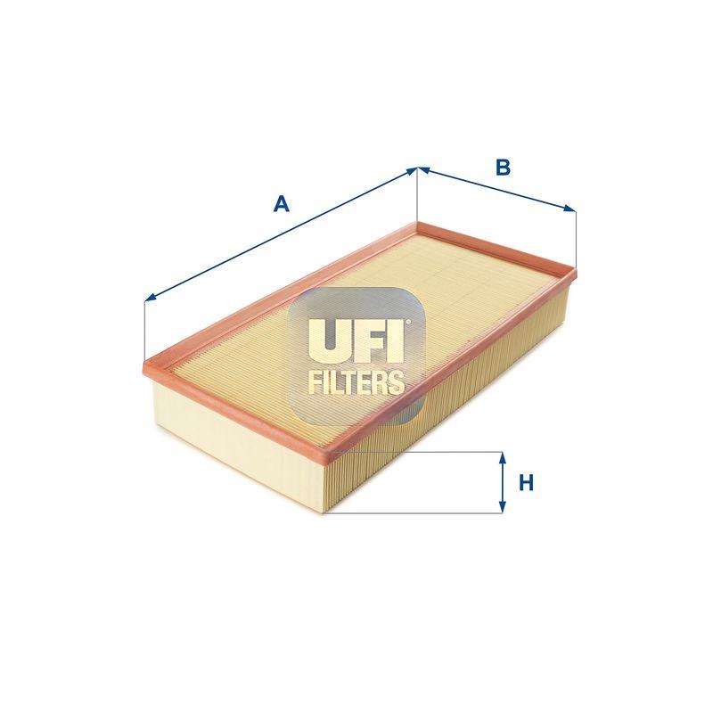Повітряний фільтр, фільтрувальний елемент, VAG/PORSCHE Q7/CAYENNE/TOUAREG 02-/10-, Ufi 30.329.00