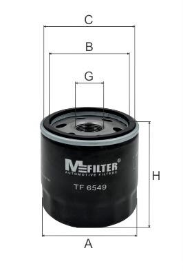 Оливний фільтр, Mfilter TF6549