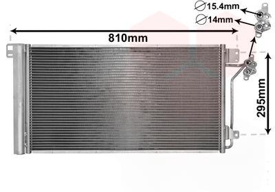 Конденсатор, система кондиціонування повітря, Van Wezel 58005236