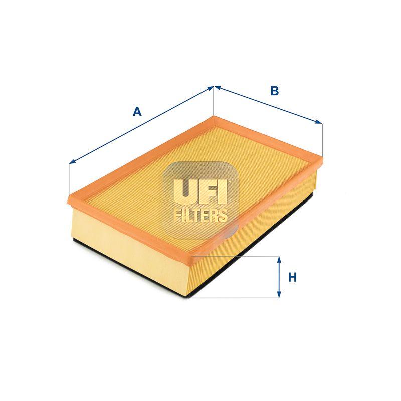 Повітряний фільтр, фільтрувальний елемент, VW TRANSPORTER T5 05-, Ufi 30.647.00