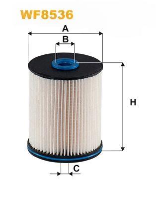 Фільтр палива, фільтрувальний елемент, Wix Filters WF8536