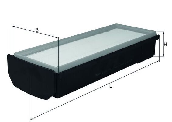 Повітряний фільтр, фільтрувальний елемент, BMW 5(F10)/7(F01)/X5(E70)X3(F25) 09-, Knecht LX2796/1