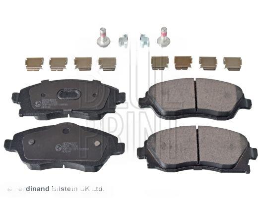 Комплект гальмівних накладок, дискове гальмо, Blue Print ADZ94227