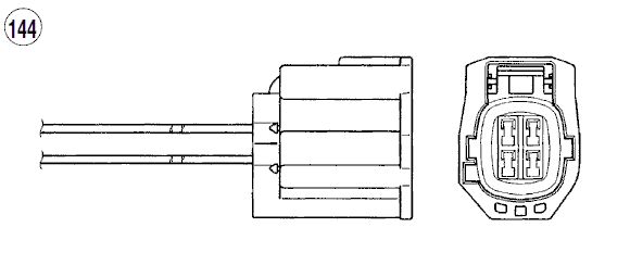 Кисневий датчик, Ngk OZA341F30