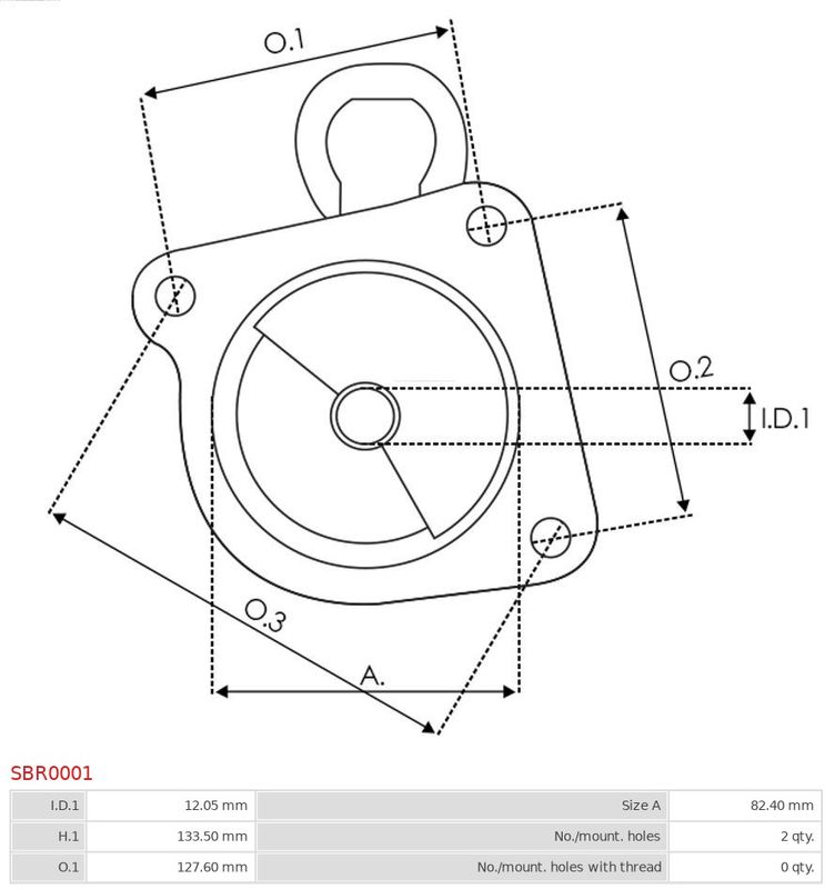 Кришка стартера, карбюратор, Auto Starter SBR0001