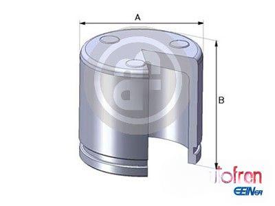 Поршень, гальмівний супорт, Autofren D0-2551