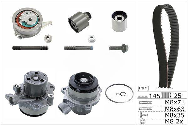 Водяний насос + зубчастий ремінь, Ina 530065032