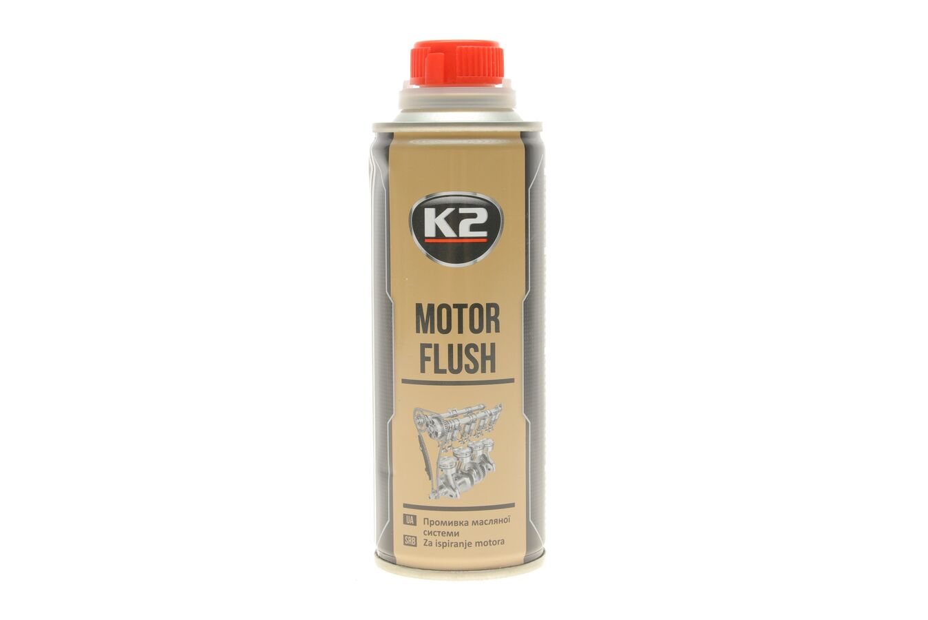 Промивка масляної системи двигуна /turbo motor flush 250ml, TURBO MOTOR FLUSH 250ML, K2 ET3710