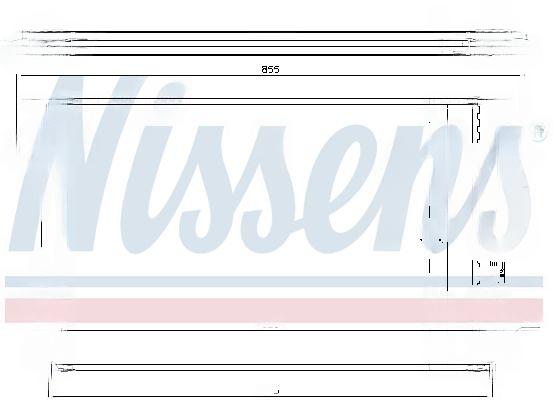 Радіатор, система охолодження двигуна, Nissens 63771