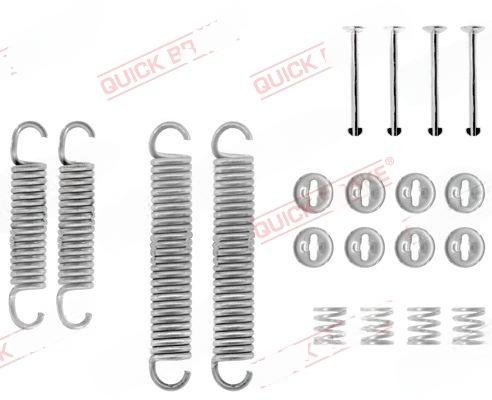 Комплект приладдя, гальмівна колодка, Quick Brake 105-0601