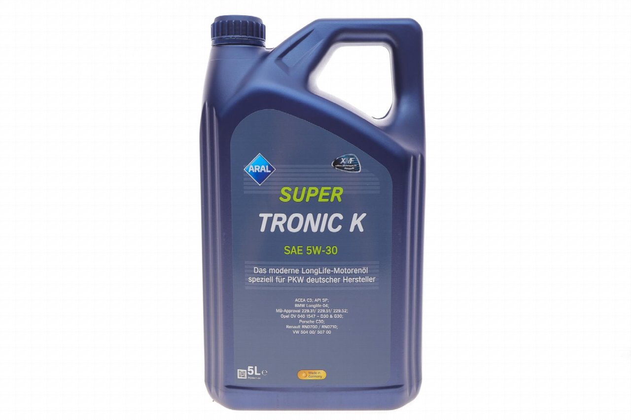 Олива моторна super tronic k sae 5w30 (5 liter), Aral AR-15F477