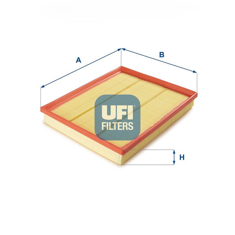 Повітряний фільтр, фільтрувальний елемент, Ufi 30.A17.00