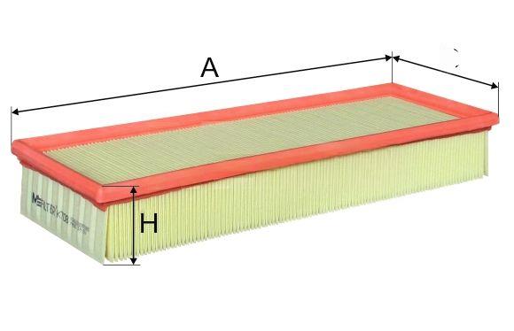 Повітряний фільтр, Mfilter K708
