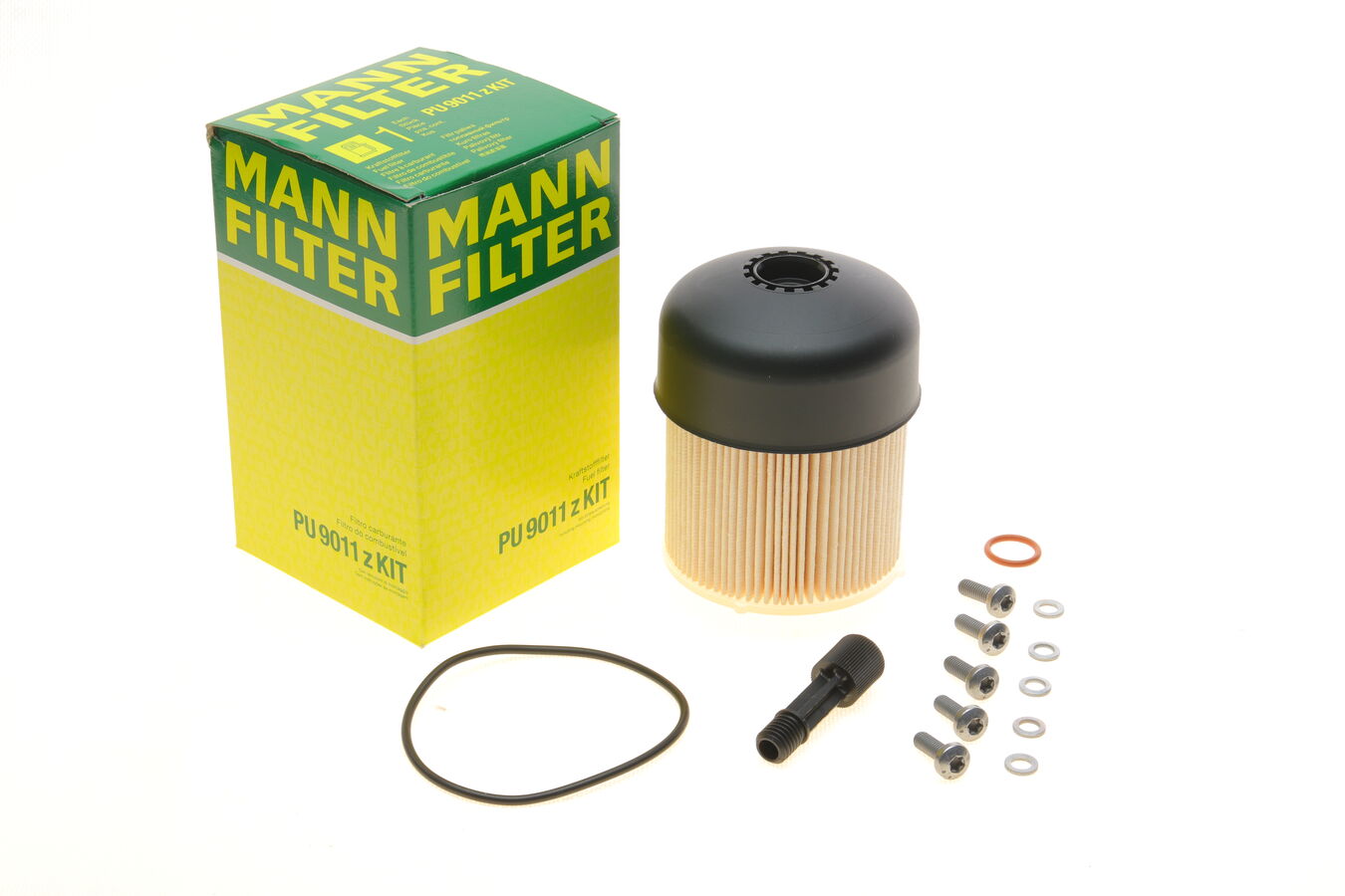 Фільтр палива, фільтрувальний елемент, Renault Kangoo, Dokker, Duster, Logan 1.5dci 12-> (MANN), Mann-Filter PU9011ZKIT