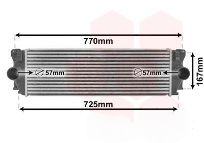 Охолоджувач наддувального повітря, Van Wezel 30004396