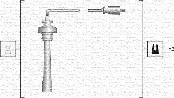 Комплект проводів високої напруги, Magneti Marelli 941318111192