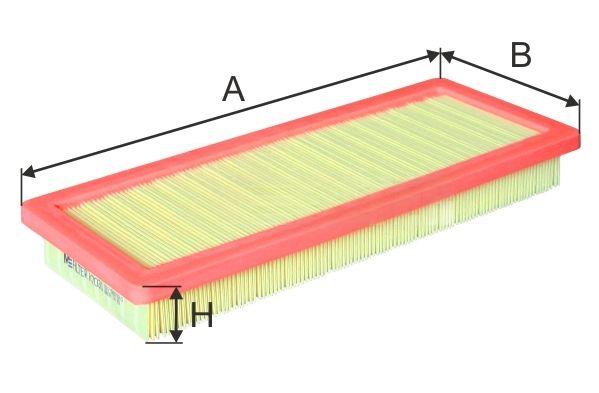 Повітряний фільтр, Mfilter K7031