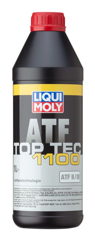 Олива рульового механізму з підсилювачем, TOP TEC ATF 1100 1Л, Liqui Moly 3651