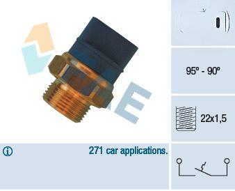 Термовимикач, вентилятор радіатора, Fae 36370