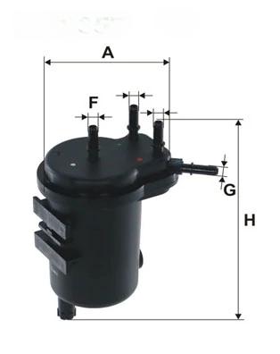 Фільтр палива, Wix Filters WF8357