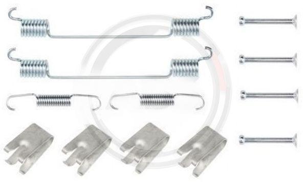 Комплект приладдя, гальмівна колодка, A.B.S. 0883Q