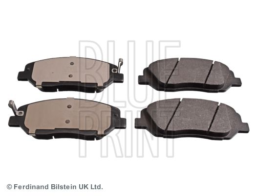 Комплект гальмівних накладок, дискове гальмо, Blue Print ADG042167