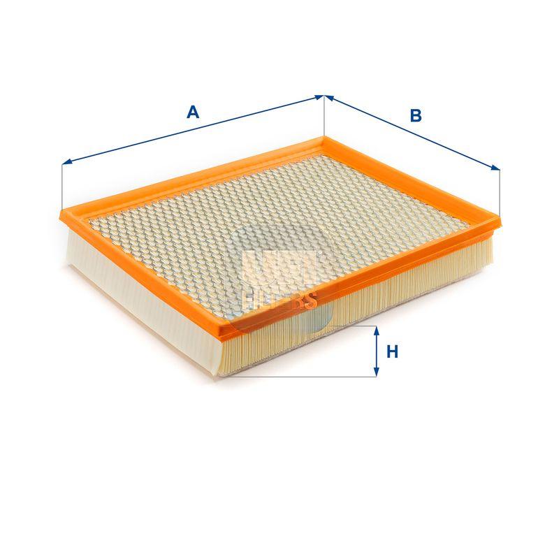 Повітряний фільтр, Ufi 30.406.00