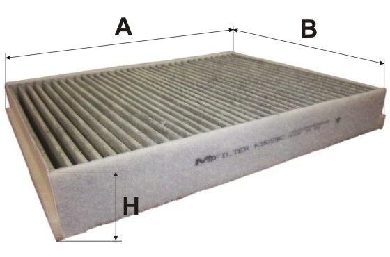 Фільтр, повітря у салоні, Mfilter K9095C