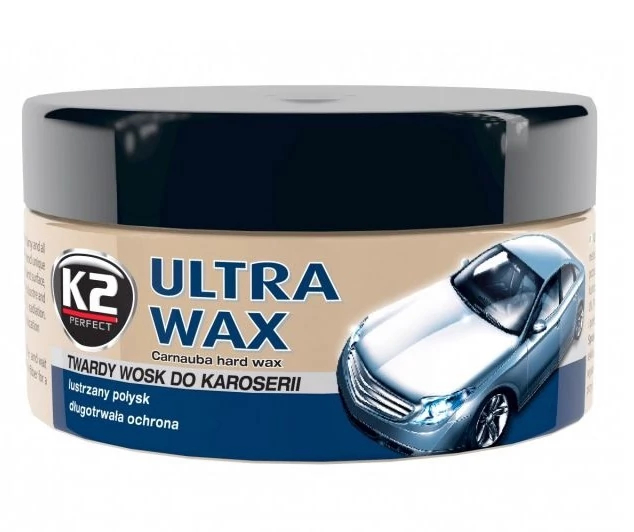 Полироль кузова с воском к-2 ultra wax 250 мл + губка, K2 K073