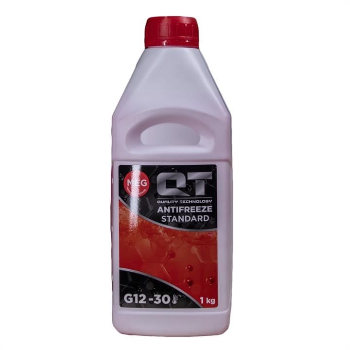 Антифриз qt meg standard -30 g12 червоний 1кг, STANDARD -30 G12 червоний 1кг, Qt-Oil QT551301