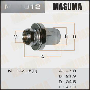 Колісна гайка, Masuma MLS-012