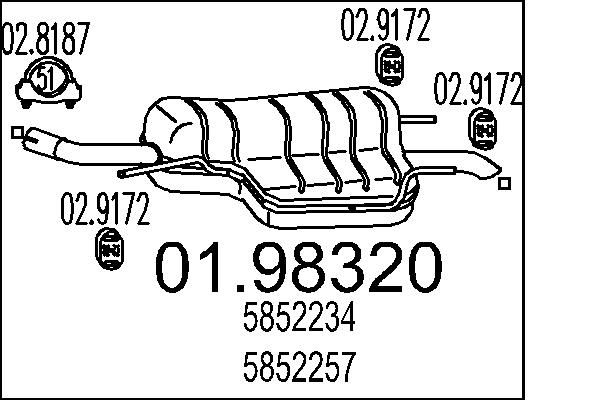 Глушник, Mts 01.98320