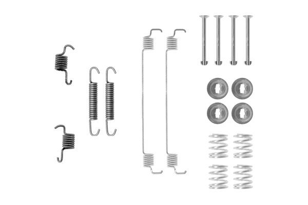 Комплект приладдя, гальмівна колодка, NISSAN/RENAULT Kubistar/Kangoo ''1,1-1,9 ''97-09, Bosch 1987475264