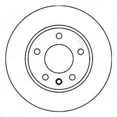 Гальмівний диск, Jurid 562035JC