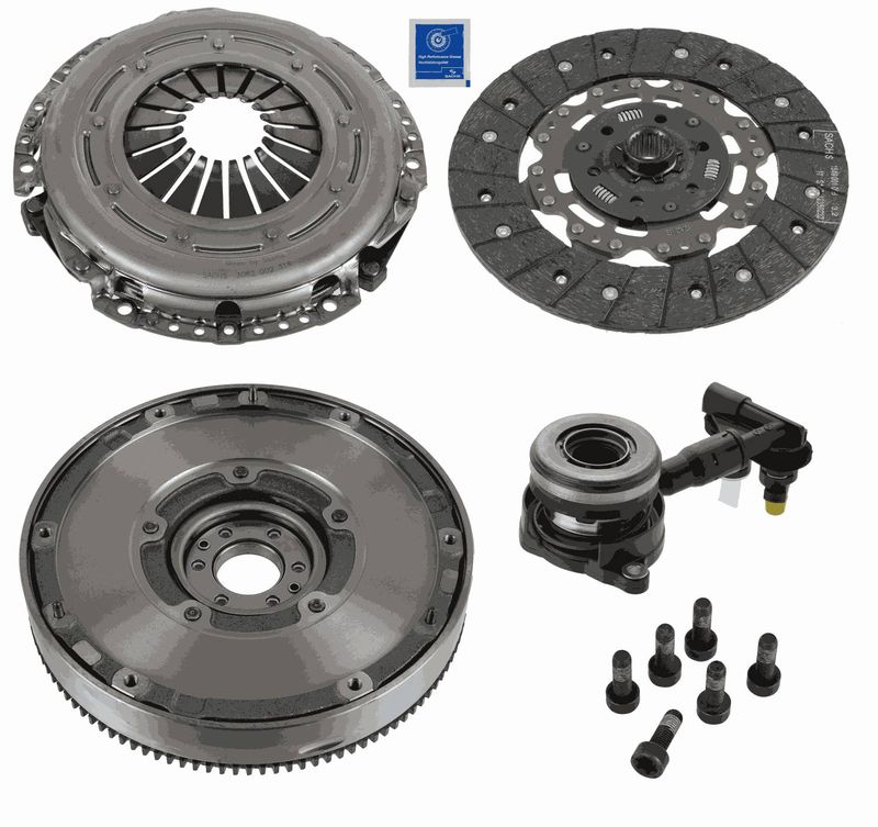 Комплект зчеплення, кільк. зубц. 20, 240мм, FORD/VOLVO C-Max/Focus/C30/C70/S40/S80/V50/V70 "1,6D "10>>, Sachs 2290601117